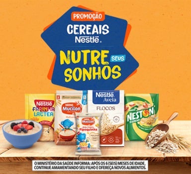 Promoção Cereais Nestlé Nutre seus Sonhos