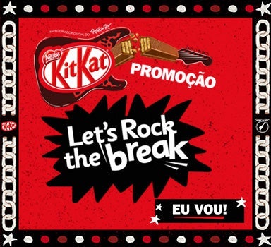 Promoção Let's Rock Let's the Break KitKat