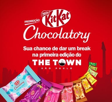 Promoção KITKAT® Chocolatory® me leva para o The Town