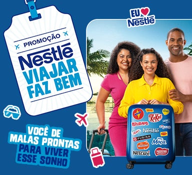 Promoção Nestlé Viajar faz bem