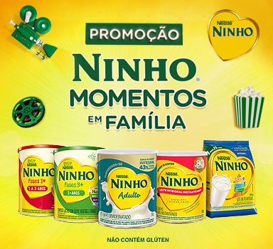 Promoção NINHO® Momentos em Família